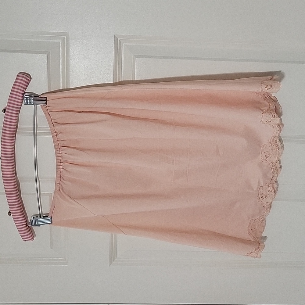 🔴SOLD🔴 Vintage Hand Dyed Half Slip in Desert Rose - Picture 4 of 15